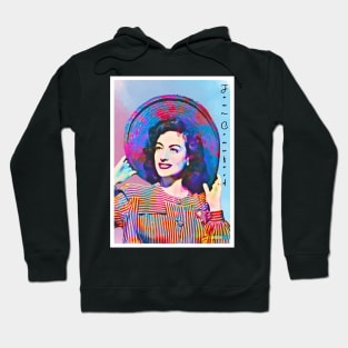 Poster Art Joan Crowford 80s Hoodie